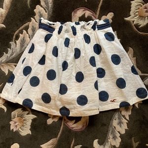 White Polka Dot Skirt